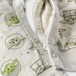 Disney Baby Boys' 2pc Star Wars Baby Yoda Fleece Top And Bottom Set - Olive Green -Kids Clothing Store GUEST e070836f 94a8 414a 8e26 20909e2308c6