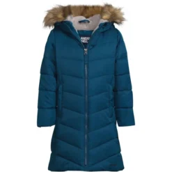 Lands' End Girls Winter Fleece Lined Down Alternative ThermoPlume Coat -Kids Clothing Store GUEST e11708b3 5321 4f09 9b69 03a396d6b756