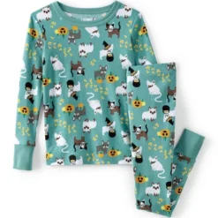 Lands' End Kids Pattern Snug Fit Pajama Set -Kids Clothing Store GUEST e40c80af db6c 4cfc b2a6 e681fcc388ee