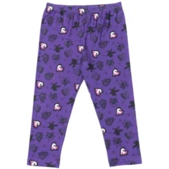 Disney Descendants Mal Evie Uma Peplum T-Shirt Capri Legging Set Grey/Purple -Kids Clothing Store GUEST e5d28838 9f62 4afd b205 5ccce565760a
