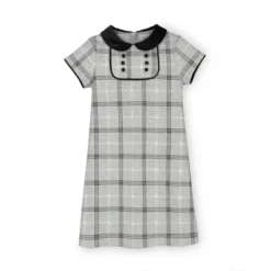 Hope & Henry Girls' Short Sleeve Ponte Dress, Infant -Kids Clothing Store GUEST e5e3467c 0a3d 4572 a314 8de1bf7bfab8