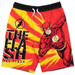 DC Comics Justice League Batman Superman The Flash 3 Pack Swim Trunks Little Kid To Big Kid -Kids Clothing Store GUEST e61d5195 0bc9 440f 81ec c8be51e9a4e1