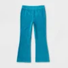 Girls' Adaptive Velour Flare Pull-On Pants - Cat & Jack™ Teal Blue 2 Girls' Adaptive Velour Flare Pull-On Pants - Cat & Jack™ Teal Blue -Kids Clothing Store GUEST e767f5fc 87b4 495b 9a5e 53293988131f