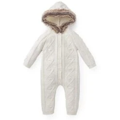 Hope & Henry Baby Faux Fur Hooded One Piece -Kids Clothing Store GUEST eaab4464 9817 4169 b5f8 794b2b996d3e