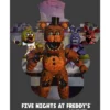 Five Nights At Freddy's Freddy Fazbear Shadow Boy's Charcoal Heather T-shirt