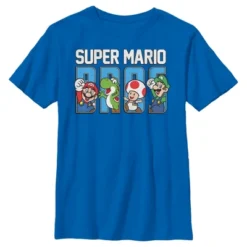 Boy's Nintendo Super Mario Bros. Character Fill T-Shirt -Kids Clothing Store GUEST ebbd2d41 e54e 4713 b4a4 f3b9181ff909