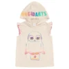 Harry Potter Hedwig Owl Girls Tank Top Dolphin And French Terry Shorts Little Kid To Big Kid