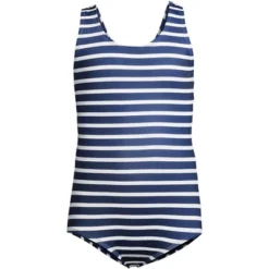Lands' End Girls Racerback One Piece Swimsuit -Kids Clothing Store GUEST ede6d1de aa59 4f9a 8810 1d34e999dffb