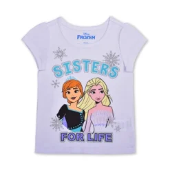 Disney Girl's 3-Pack Frozen Sisters For Life Short Sleeve Graphic Tee, Hoodie And Snowflake Legging Pant Set For Kids -Kids Clothing Store GUEST edf0a224 86e2 457b b901 c7411a8c0988