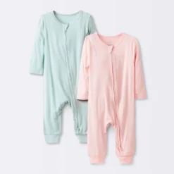 Baby Girls' 2pk Premium Romper - Cloud Island™ 10 Baby Girls' 2pk Premium Romper - Cloud Island™ -Kids Clothing Store GUEST ee1fd830 5397 4a6e 9483 6230454733f3