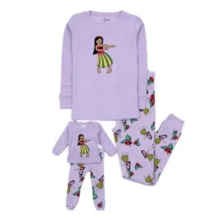 Leveret Girl And Doll Matching Cotton Pajamas 24 Leveret Girl And Doll Matching Cotton Pajamas -Kids Clothing Store GUEST f0184c5b ec0e 4aa4 b66b ab794244a29b
