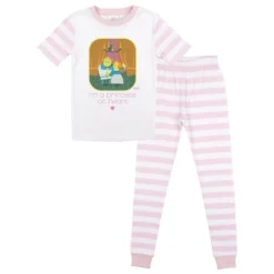 Shrek Fiona "I'm A Princess At Heart" Youth Girls Short Sleeve Pajama Set -Kids Clothing Store GUEST f162a833 600d 4410 b883 aff1ebc5adb0