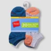 Hanes Boys' 20pk Super No Show Socks - Colors May Vary -Kids Clothing Store GUEST f1bc6686 05e6 4454 923c 07f8c1ef040b