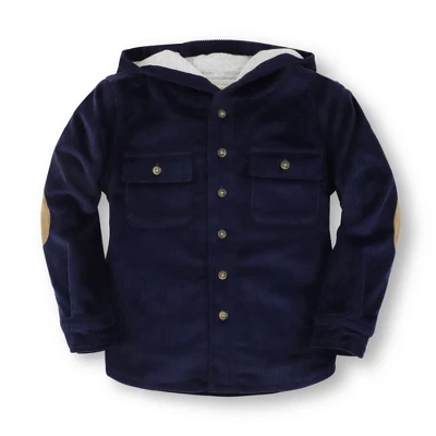 Hope & Henry Boys' Hooded Button Down Shirt Jacket, Infant 10 Hope & Henry Boys' Hooded Button Down Shirt Jacket, Infant - Image 8