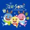 Toddler's Baby Shark Jawsome Family Christmas T-Shirt -Kids Clothing Store GUEST f4853cc6 6452 446f abef 1b6169fe7973