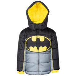 DC Comics Justice League Batman Zip Up Winter Coat Puffer Jacket Toddler -Kids Clothing Store GUEST f4cc5ea9 b292 460e 9a16 82de82b095a2