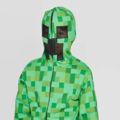 Kids' Minecraft Creeper Costume Fleece Sweatshirt - Green -Kids Clothing Store GUEST f509f67b 7375 419d 9cbe 8bea5f2e2c34