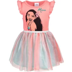Disney Lilo & Stitch Raya And The Last Dragon Encanto Moana Mirabel Sisu Girls Dress Tulle Dress Little Kid To Big Kid -Kids Clothing Store GUEST f520d9f9 b562 42a4 b6bb 6cb78cf0ba63