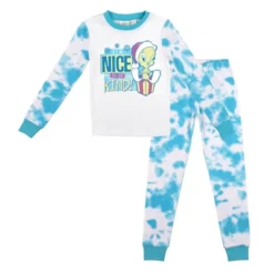 Looney Tunes Tweety It's Nice To Be Kind Blue & White Wash Youth Sleep Set -Kids Clothing Store GUEST f6b6e816 2234 4431 bd72 e3975635dddf