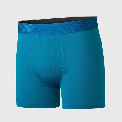 Hanes Boys' 5pk X-Temp Boxer Briefs - Blue 5 Hanes Boys' 5pk X-Temp Boxer Briefs - Blue - Image 3