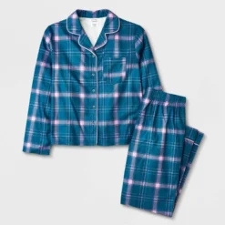 Girls' 2pc Flannel Long Sleeve Coat Pajama Set - Art Class™ -Kids Clothing Store GUEST f8a9ec75 b8c9 4428 a7dc c6e043718e8a