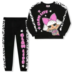 L.O.L. Surprise! LOL Surprise! Girl's 2-Pack Graphic Pullover Sweatshirt And Jogger Pants Set For Kids -Kids Clothing Store GUEST f911be3b 891d 4259 a948 54e585fb3c98
