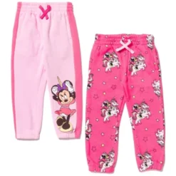 Disney Minnie Mouse Girls Fleece 2 Pack Jogger Pants Little Kid To Big Kid -Kids Clothing Store GUEST f92653b8 e300 418f b7e5 b17f863f0c5c
