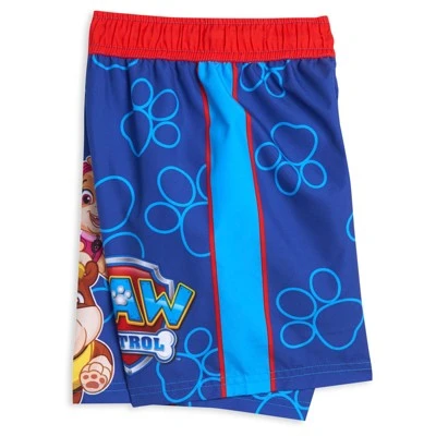 Paw Patrol Rubble Marshall Chase Pullover Rash Guard And Swim Trunks Outfit Set Little Kid 7 Paw Patrol Rubble Marshall Chase Pullover Rash Guard And Swim Trunks Outfit Set Little Kid - Image 5