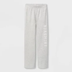 Girls' Disney Princess Jasmine Dreamy Fleece Sweatpants - Heather Gray -Kids Clothing Store GUEST f9cd327b df85 4ec3 872f 80a61d9c8c7b