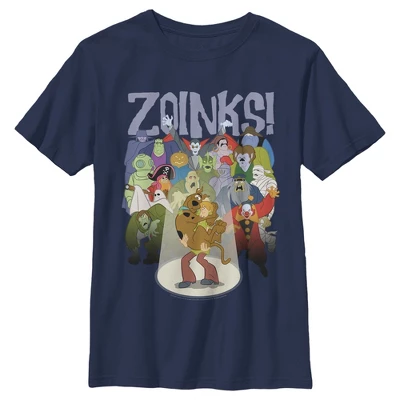 Scooby-Doo Boy's Scooby Doo Zoinks Monster Audience T-Shirt 4 Scooby-Doo Boy's Scooby Doo Zoinks Monster Audience T-Shirt - Image 2