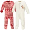 Hudson Baby Baby Fleece Zipper Sleep And Play 2pk, Reindeer -Kids Clothing Store GUEST fa87e51a 4819 4fd9 9e71 8c1d6cf92ca7