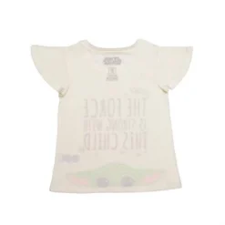 Star Wars The Mandalorian Girl's 3-Pack Come To The Cute Side Baby Yoda Bow Strap Tank Top, Ruffle Sleeve Tee And Casual Shorts For Kids -Kids Clothing Store GUEST fac124a4 c2c4 45b2 915d d08d0755f985