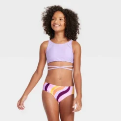 Girls' Groovy Waves Strappy Bikini Set - Art Class™ -Kids Clothing Store GUEST fd7aee94 0c29 4f91 8afc ffb1efc01089