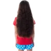 DC Comics Girls' Wonder Woman Gold Foil Logo Shirt And Shorts Pajama Set WW Logo