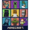 Boy's Minecraft Character Boxes T-Shirt